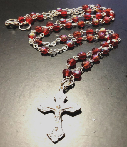 Collana rosario con - , da