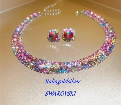 Collana swarovski donna - collana,