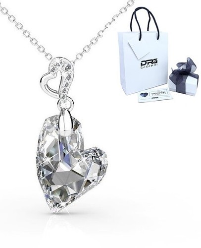Collana donna cuore swarovski - collana,