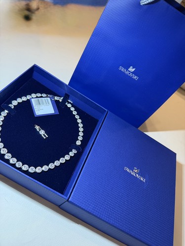 Swarovski angelic 38cm collana - swarovski,