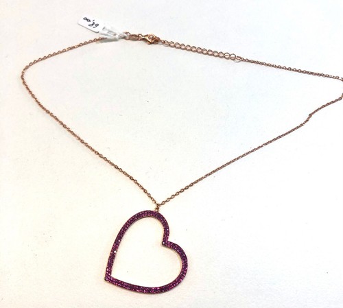Collana pendente cuore - collana,