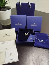 Collana Swarovski Cigno pavé