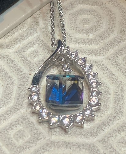Collana pendente cristallo - collana,