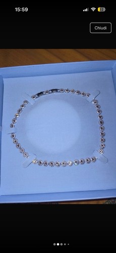 Swarovski collana tennis - swarovski, donna