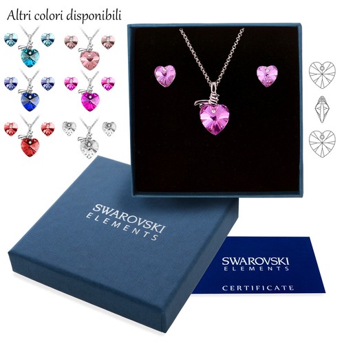 Collana orecchini donna oro - orecchini,